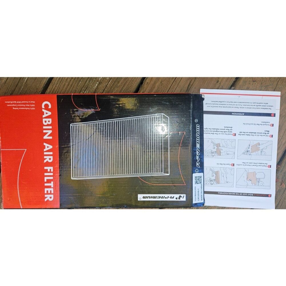 A1 Cabin Air Filter, (CF10548-C) Replacement